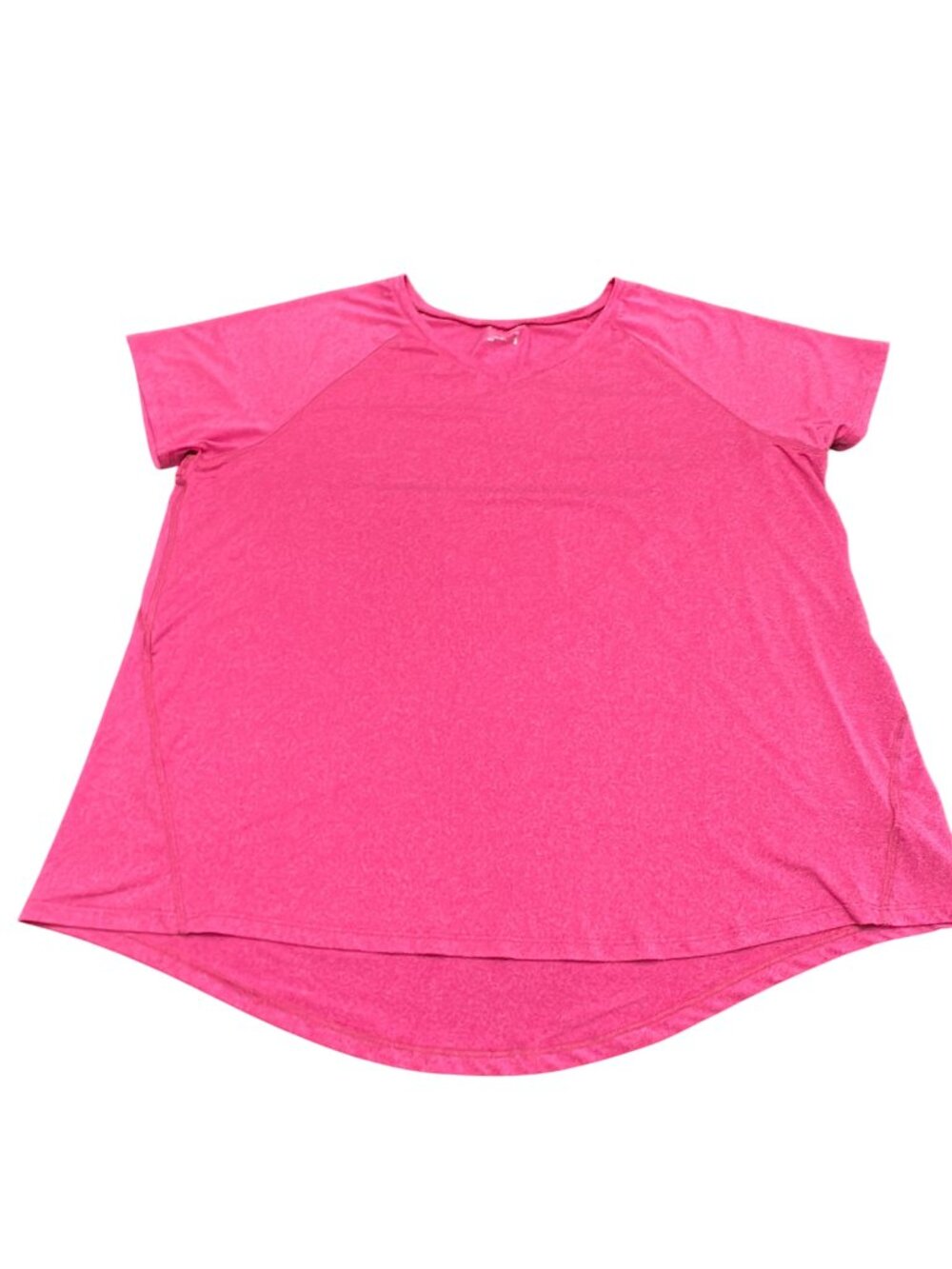 Jockey Shirt Women 2XL Pink Short Sleeve Stretch Top